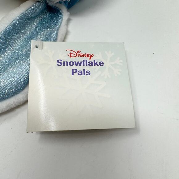 Disney Store Snowflake Pal Eeyore 12" Plush White Blue Sparkle Scarf and Hat - Picture 10 of 12